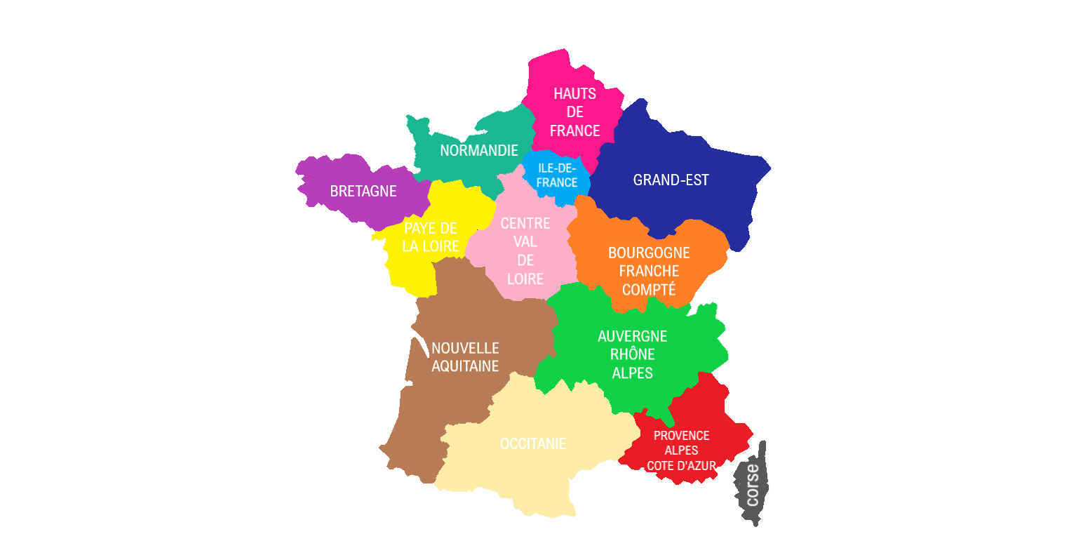 carte de France